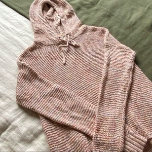 LA Hearts pink knit pullover